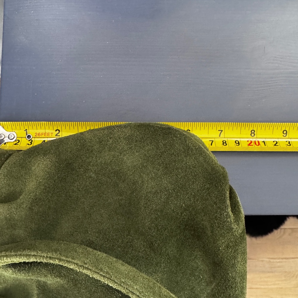 Ann Taylor Loft Green Suede Bag - Picture 10 of 13